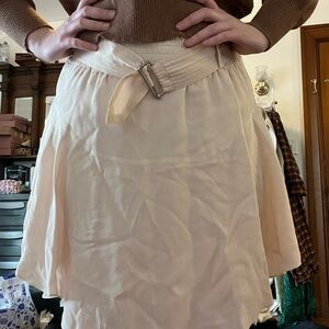 ALC Gorgeous light pink 100% silk skirt ALC